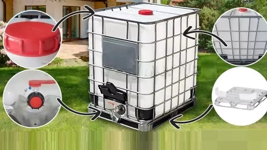 مخزن ۱۰۰۰ لیتری IBC